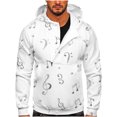thumbnail image 1 of Sudadera para hombre Sudaderas de otoño Casual Sports Fitness Pullover Capucha Half-Zip Gradient Tie-Dye Print Odeerbi ODB-5, 1 of 5