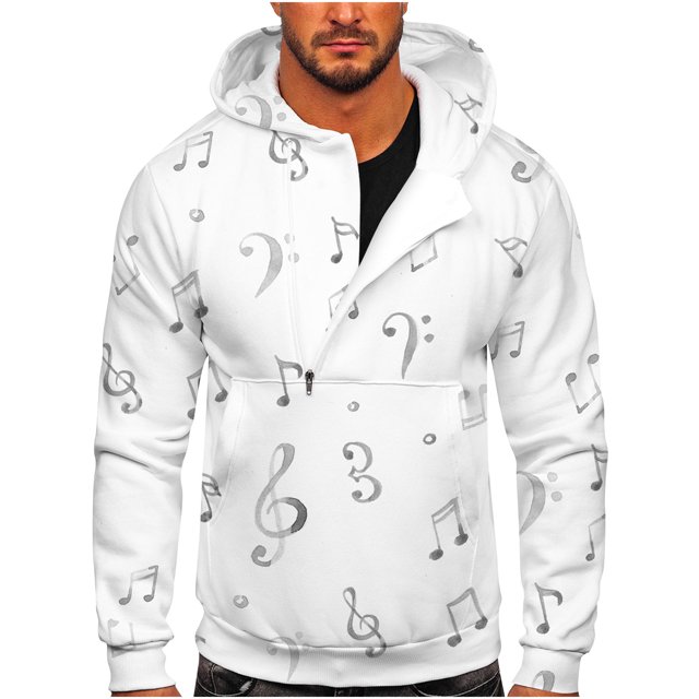 Sudadera para hombre Sudaderas de otoño Casual Sports Fitness Pullover Capucha Half-Zip Gradient Tie-Dye Print Odeerbi ODB-5