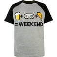 thumbnail image 2 of Harry Bear Mens Gaming Weekend Short Sleeve Pajamas Sizes S-XXL, 2 of 3
