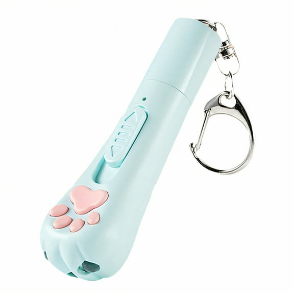 BESTSKY Cat Laser Pointer Toy,Usb Rechargeable Design Laser Pointer Cat Toy,Convenient and Eco-Friendly Laser Light,Blue,8cm