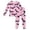 a-147Pink94, variant on FINALGANG Kids Boys Girls Crew Neck Long Sleeve Halloween Cartoon Print Fitted Top Elastic Waist Stretch Jogger Pants Halloween Soft Homewear Two Piece Set 2-3 Years