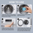 thumbnail image 6 of Washing Machine Cleaning Tablets, Powerful Descaling & Deodorizing Agent for Front/Top Load Washers, Removes Limescale & Buildup, Fresh Scent, Easy-to-Use Household Cleaner, 12-Pack Value Set, 6 of 8