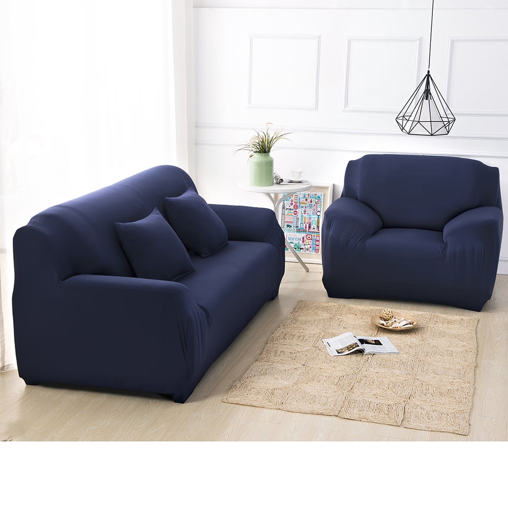 NEWEEN Sofa Cover Slipcover Stretch Elastic 1/2/3/4 Seater Chair Loveseat Sofa Couch Furniture Protector Fit, Sofa Slipcover
