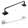 thumbnail image 3 of Self Adhesive Towel Rod Bar Wall Bath Towel Holder Rail Rack for Kitchen Bathroom - 24.5cm - Black, 3 of 9