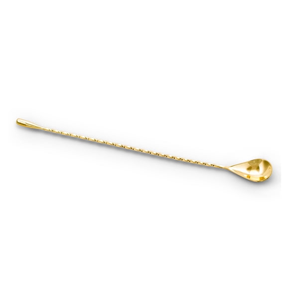 Cuchara Larga Bar Pineapple Tools Oro 30cms