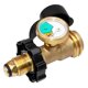 thumbnail image 1 of Adaptador de recarga de propano Sunnimix QCC para parrilla regulador de presión, 1 of 8