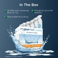 thumbnail image 4 of Mypurmist Ultrapure Water - Double distilled + Ultra-filtered - 20 Refills - Up to 100 Sessions, 4 of 4