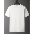thumbnail image 2 of Valentine'S Day Heart Print Casual T-Shirt, Knit Fabric with Slight Stretch, Crew Neck Short Sleeve Top for All Seasons Tee For Adult, Men, Women, Teen, Teenager, Adolescent, Youth, 2 of 5