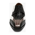 thumbnail image 6 of Stacy Adams Tristano Modified Bike Toe Oxford Shoes Black Gray 25694-910, 6 of 7