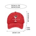 thumbnail image 3 of St. Patrick's Day Hat Adjustable Trucker Cap A Tini Bit Unisex Cap Irish Wineglass Shamrock Graphic Baseball Hat, 3 of 5