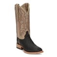 thumbnail image 2 of Justin Boots Mens Doc Bar Full Quill Ostrich Embroidered Wide Square Toe Pu, 2 of 5