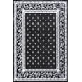 thumbnail image 3 of JONATHAN Y MODERN PERSIAN 5 x 8 Area Rug, Acanthus French Border - Black/Gray, MDP504A-5, 3 of 9