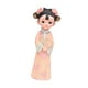 thumbnail image 5 of Estatua de resina de niña, figura en miniatura, vestido popular, decoración de escritorio tradicional Abanico de 12 x 8 x 155 cm, 5 of 9