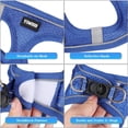 thumbnail image 2 of Set de arnés y correa para perros YIMEIS Reflective para perros, color azul real, 2 of 6