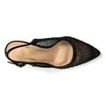 thumbnail image 4 of Lady Couture Lola Embellished Pointed Toe Slingback Pump, Black, 9, 4 of 4