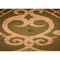 thumbnail image 1 of Ahgly Company Indoor Rectangle Patterned Carrot Orange Area Rugs, 6' x 9', 1 of 6