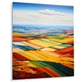 thumbnail image 2 of Designart "Golden landscapes Of Colora" Farmhouse Metal Wall Art, 2 of 5