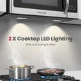 thumbnail image 5 of GASLAND Chef 30" over-the-Range Microwave Oven 1.6 cu.ft., 300 CFM in Stainless Steel, 5 of 11