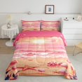 thumbnail image 3 of YST Coastal Beach Sunset Comforter Set, 7-Piece, Marine Theme, Full Size, 3 of 6