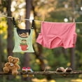 thumbnail image 3 of ZIATUBLE Frog Clothes Pins Bag Strawberry Clothes Pins Bag Holder 2 Pieces Set Easy to Install Clothes Pin Storage Bag Portable Wardrobe Clothes Storage Organizer Closet with Hanging Rack, 3 of 7