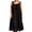 Black, variant on Women's Amanda Rich 105-SHX Plus Lace Cap Ankle Length Gown (Champagne XL)