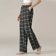 thumbnail image 2 of 2024! ZVNAΖH Plaid Pajama Pants Women Lounge Pants with Pockets Comfy Casual Elastic Waist Pajama Bottoms, 2 of 5