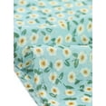 thumbnail image 5 of INSPIRE CHIC Women's Elastic Waist Midi Layered Chiffon Skirt Green M, 5 of 5