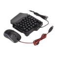 thumbnail image 4 of One Handed Keyboardand Mouse Converter,Keyboard Converter Set Silent Gaming Keyboardand Mouse Converter Wired Gaming Keyboardand Mouse Converter Rugged and Tough, 4 of 9