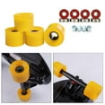 thumbnail image 3 of jinwen Lot de 4 Roues de Patin à Roulettes, avec Roulements Installés Patin à Roulettes Extérieur Jaune, 3 of 9