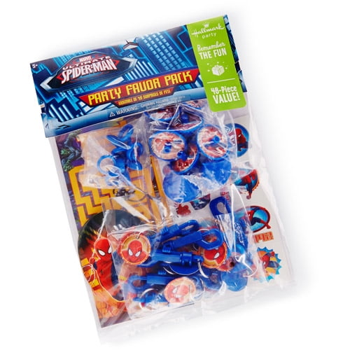 Hallmark Party SpiderMan Party Favor Pack