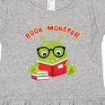 thumbnail image 4 of Inktastic Book Monster Boy Girls Toddler Dress, 4 of 5