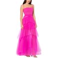 thumbnail image 1 of Betsy & Adam Womens Long Evening Corset Dress, ltpaspink, 4, 1 of 1