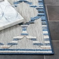 thumbnail image 5 of SAFAVIEH Cabana Burke Geometric Indoor/Outdoor Area Rug, Grey/Blue, 5'3" x 7'7", 5 of 8