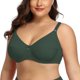 thumbnail image 2 of Plus Size Bras for Women Underwire Bra no Pad Thin Unlined Lingerie Plain Underwear Cup C D E F, 2 of 14