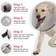 thumbnail image 3 of Collar inflable protector para perros y gatos, Collar de recuperación suave para mascotas, no bloquea el collar de visión, 3 of 7
