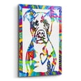 thumbnail image 2 of Epic Art 'Heart Pittie' by Dean Russo, Acrylic Glass Wall Art, 12"x16", 2 of 8