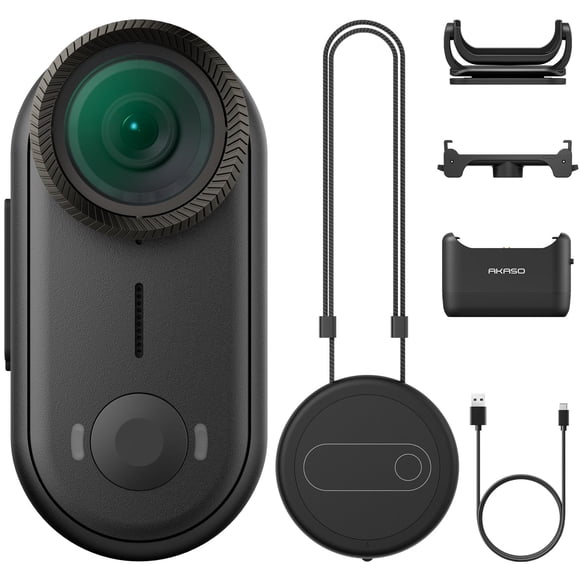 Cámara de Video AKASO Keychain3 4K Estabilizada Impermeable 64GB
