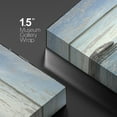 thumbnail image 4 of wall26 Canvas Print Wall Art Black Zen Massage Stones in Water Nature Ocean Wood Panels Photography Nautical Scenic Colorful Multicolor Cool Zen for Living Room, Bedroom, Office - 12"x18", 4 of 5