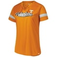 thumbnail image 2 of Women's Fanatics Tennessee Orange Tennessee Volunteers Plus Size Overtime Readiness Lace-Up T-Shirt, 2 of 3