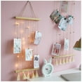 thumbnail image 4 of Coofit Hanging Photo Display Creative Tassels Picture Display Hanging Picture Organizer, 4 of 10