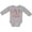 AC-Heather Grey, variant on Inktastic Everything is Gonna be Alright Inspirational Quote Boys or Girls Long Sleeve Baby Bodysuit
