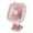 Pink, variant on Tibvox Clip Fan For Bed Desktop Battery Powered Fans For Home Camping 3 Speeds USB Fan
