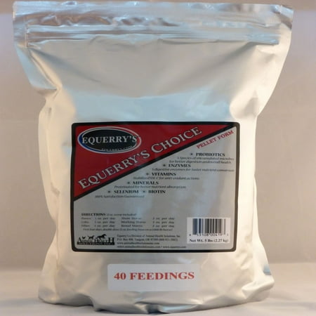 UPC: 0853108004193 | Equerry s Choice Probioitc Horse Pellet Feed 5lb. Bag