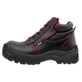 thumbnail image 1 of Zapato de Seguridad WSM para Dama, Ergonómico y muy ligero. Con casquillo de Policarbonato. Bota Industrial y multifuncional. Es un calzado de trabajo dieléctrico y antiderrapante. Est. 2958-WT WSM  2958WTNGO250, 1 of 8