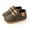 Navy Brown, variant on Baby Boys Girls Oxford Shoes Anti-slip Lace Up Sneaker PU Leather Moccasin Newborn Infant First Walker Loafer Shoes 0-18 Months