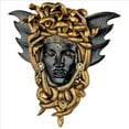 thumbnail image 3 of Escultura de pared Medusa con cabeza de mitología griega de resina de 15 cm, 3 of 3