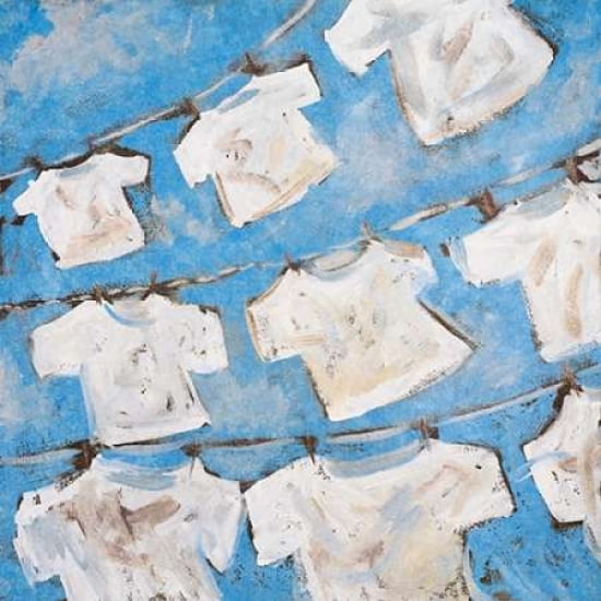 Dry Linen II Canvas Art - Kingsley ()