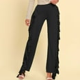 AJTQTH StraightLeg Trousers for Women Stylish Strappy Accessories