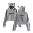 thumbnail image 3 of Anyma Tour 2024 Hoodie Womens Girls Cat Ear Sweatshirts Hip Hop Short Hooded Pullover Crop Top, 3 of 6
