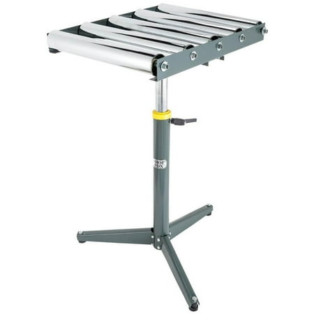 

Shop Fox D2274 26-Inch 44-5/8-Inch 5-Roller Height Adjusting Ball-Bearing Stand